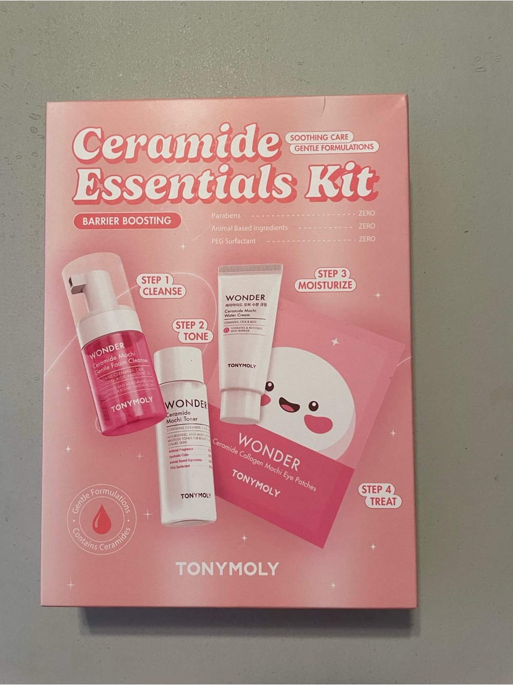 Wonder Ceramide Essentials Kit TonyMoly New